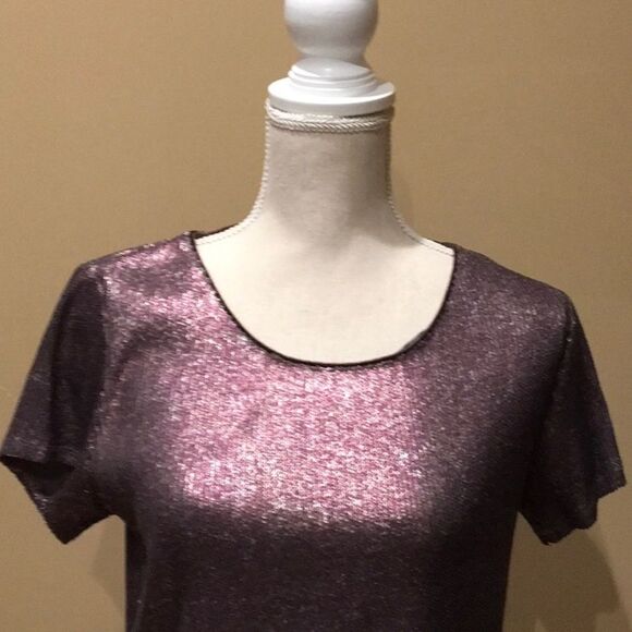 Copper Metallic Sequined Top - Picture 4 of 7
